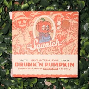Dr. Squatch Drunk'n Pumpkin Men's Natural Soap